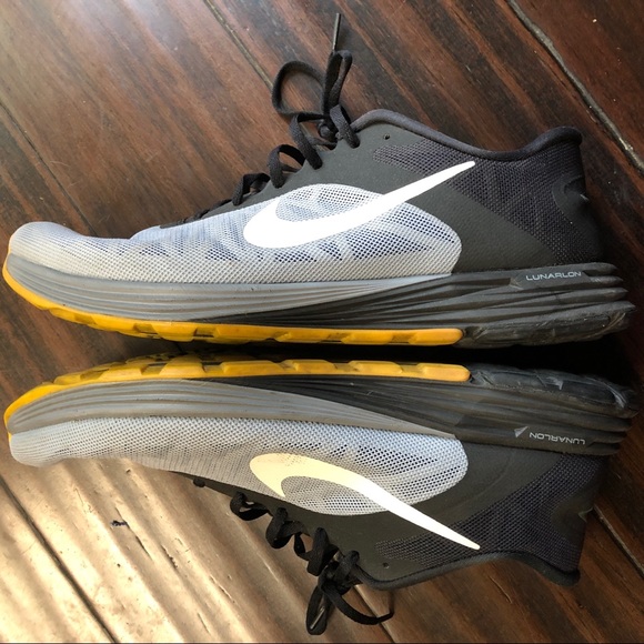 Nike Lunarlaunch running sneakers/ training shoes, mesh top, size 13 - Picture 4 of 15